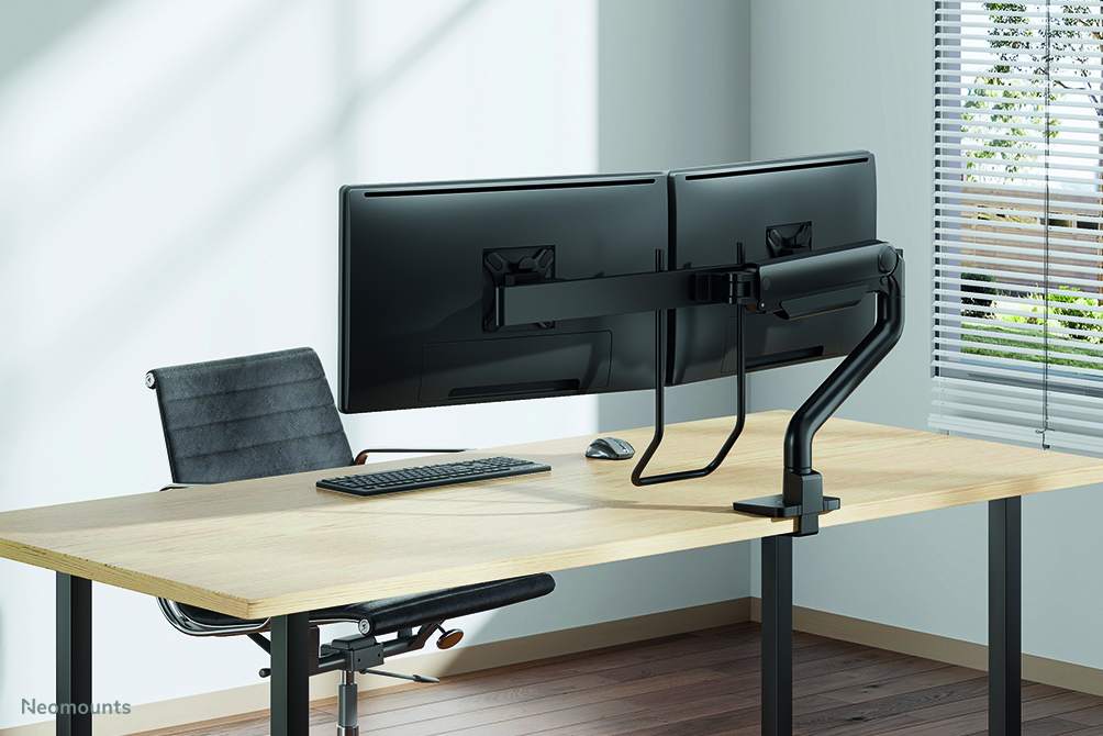Neomounts DS75S-950BL2 Monitorarm 17-32" - Gasfeder - Topfix - 180°-Stopp